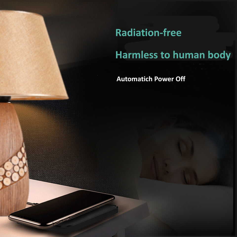 Fast Charging Convenient 15w Wireless Multifunctional Smart Power Pad Phone Charger for Cellphone Home Desktop Car