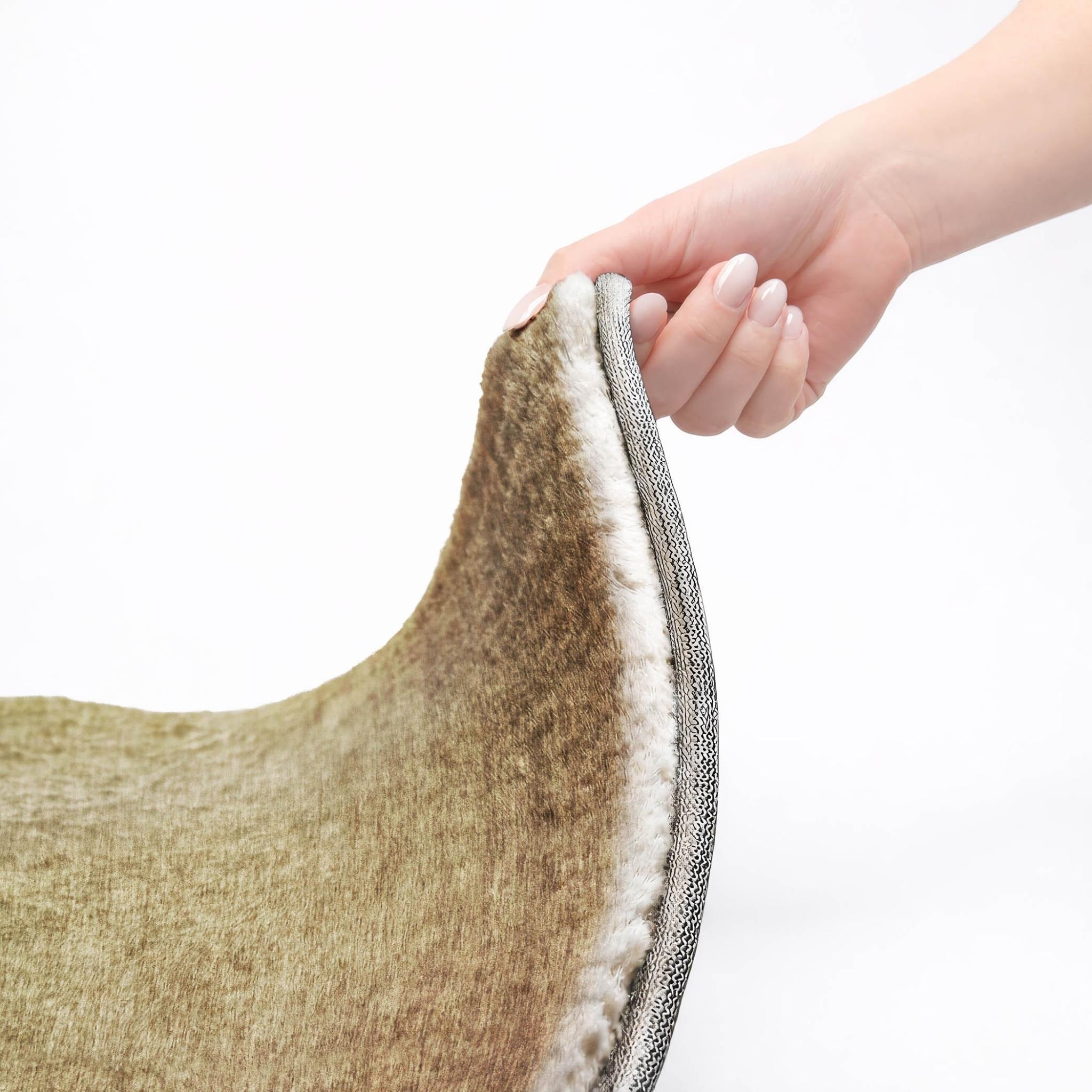 10' X 14' Blush And Taupe Ombre Shag Washable Area Rug With UV Protection - Home & Garden