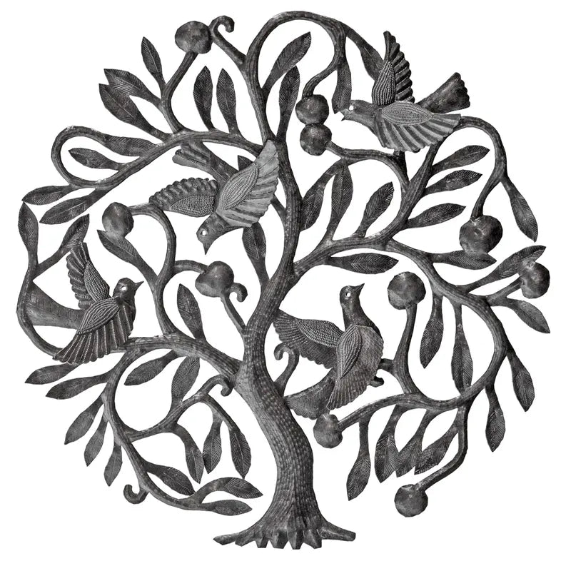 3D Birds in Fruit Tree Le Primitif Galleries