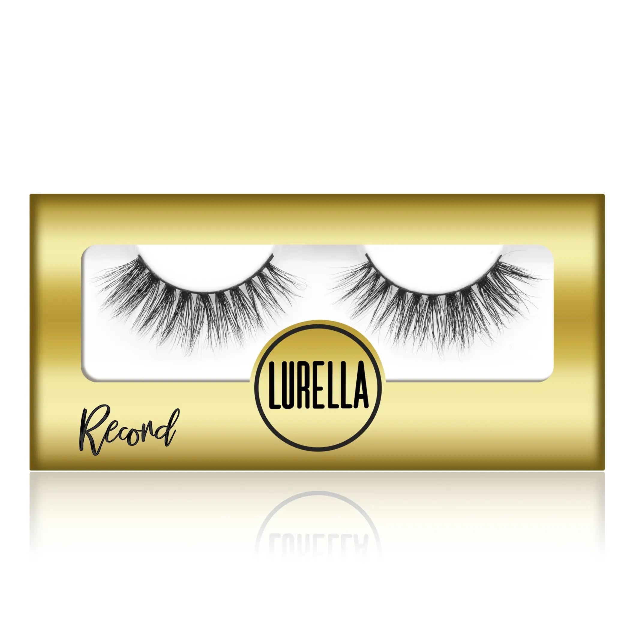 3D Mink Eyelashes - Record Lurella Cosmetics