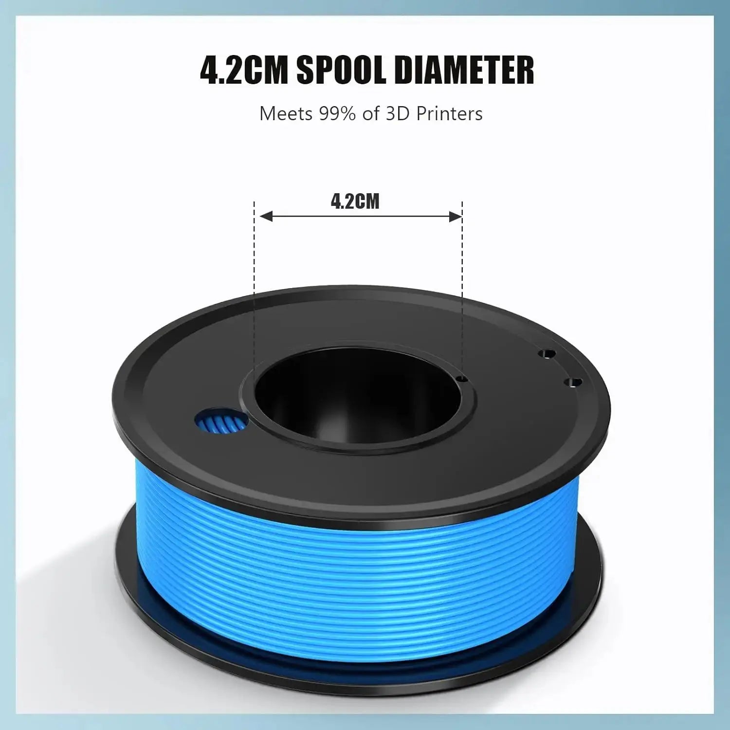 3D Printer Filament 4 Colors Green Blue Yellow Purple Filiment1.75 Accuracy ±0.02mm 250G X 4 GreatEagleInc