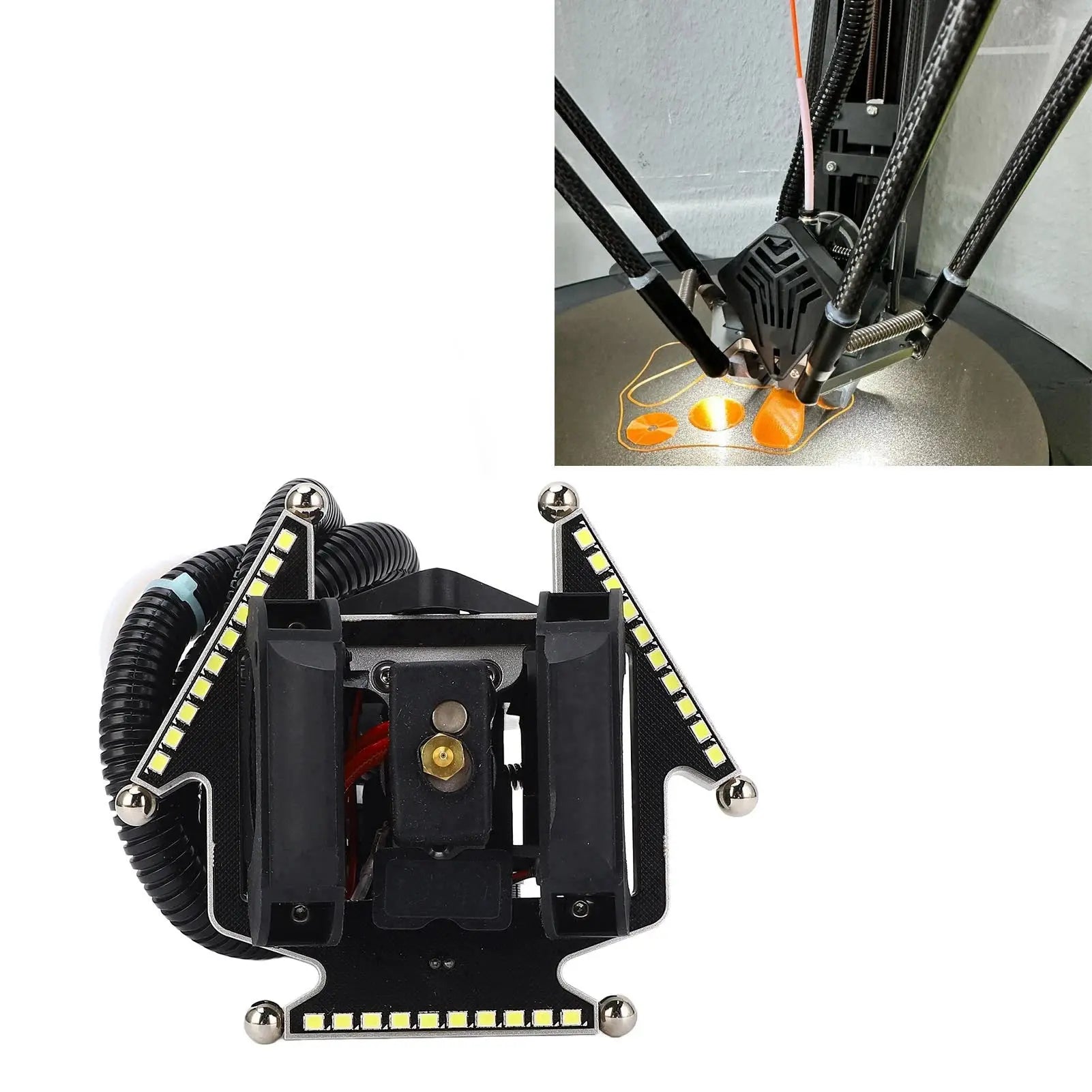 3D Printer Part Direct Drive Extruder High Accuracy Fast Printing Short Distance Intelligent Matching Current for ABS PLA PETG GreatEagleInc