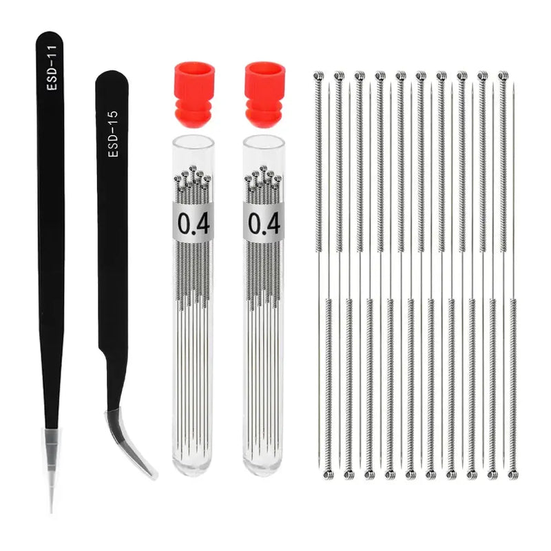 3D Printer Tool Kit Trimming Knife Scraper Cleaning Needle Tweezers Pliers Scraper Basic Deburring Tools Kit DIY 3D Printer Part GreatEagleInc