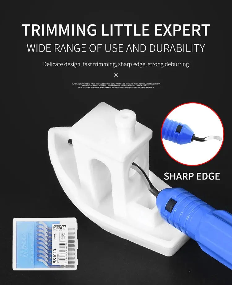 3D Printer Tool Kit Trimming Knife Scraper Cleaning Needle Tweezers Pliers Scraper Basic Deburring Tools Kit DIY 3D Printer Part GreatEagleInc