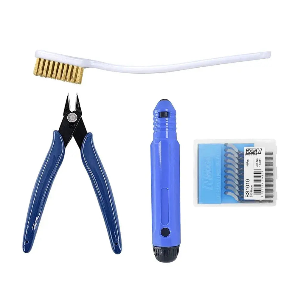 3D Printer Tool Kit Trimming Knife Scraper Cleaning Needle Tweezers Pliers Scraper Basic Deburring Tools Kit DIY 3D Printer Part GreatEagleInc