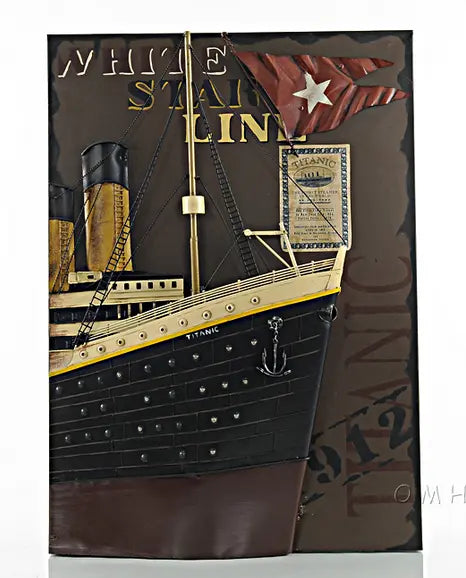 3D Titanic Painting Décor OMH USA
