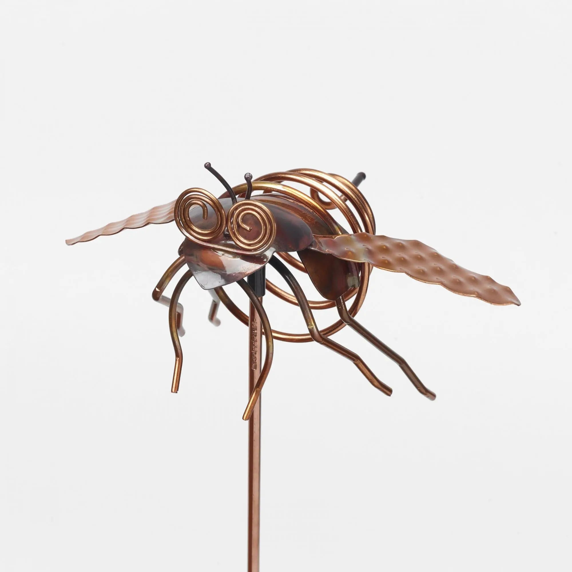 3" Copper Insect Garden Stake Homeroots Outdoor