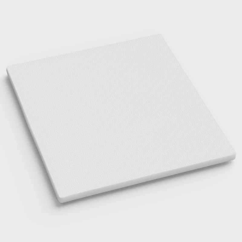 3" White Gel Memory Foam California King Mattress Topper Homeroots Bed & Bath