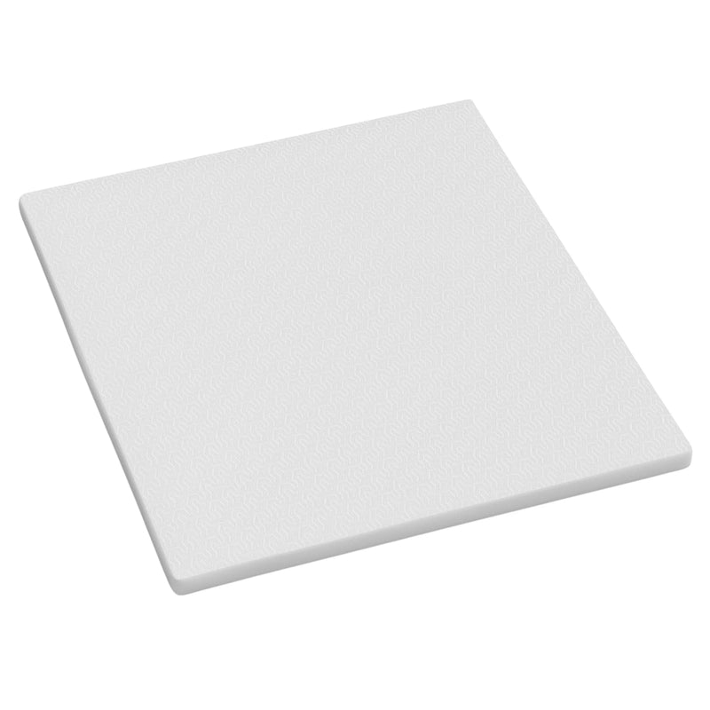 3" White Gel Memory Foam King Mattress Topper Homeroots Bed & Bath