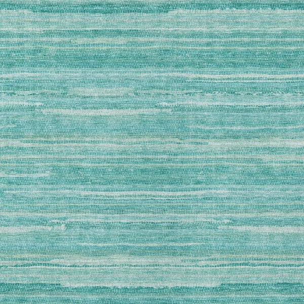 3' X 5' Aqua And Teal Blue Striped Washable Indoor Outdoor Area Rug Homeroots Outdoor