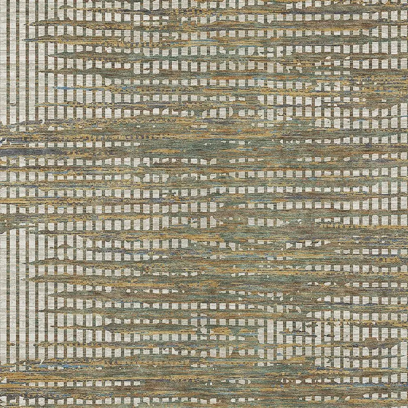 3' X 5' Beige And Brown Abstract Washable Indoor Outdoor Area Rug Homeroots Outdoor