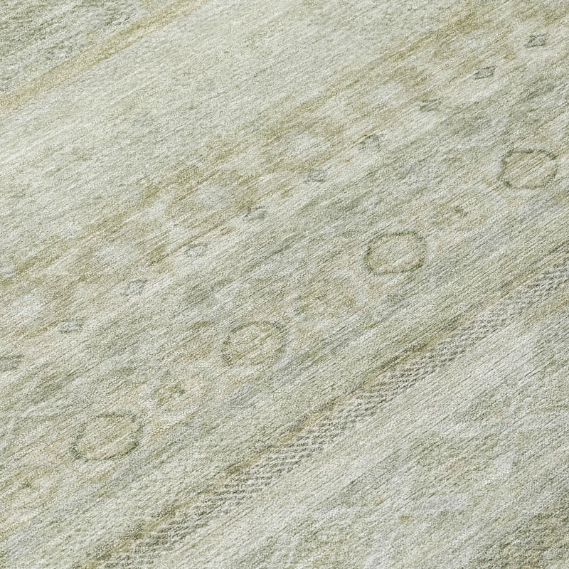 3' X 5' Beige And Brown Striped Washable Indoor Outdoor Area Rug Homeroots Outdoor