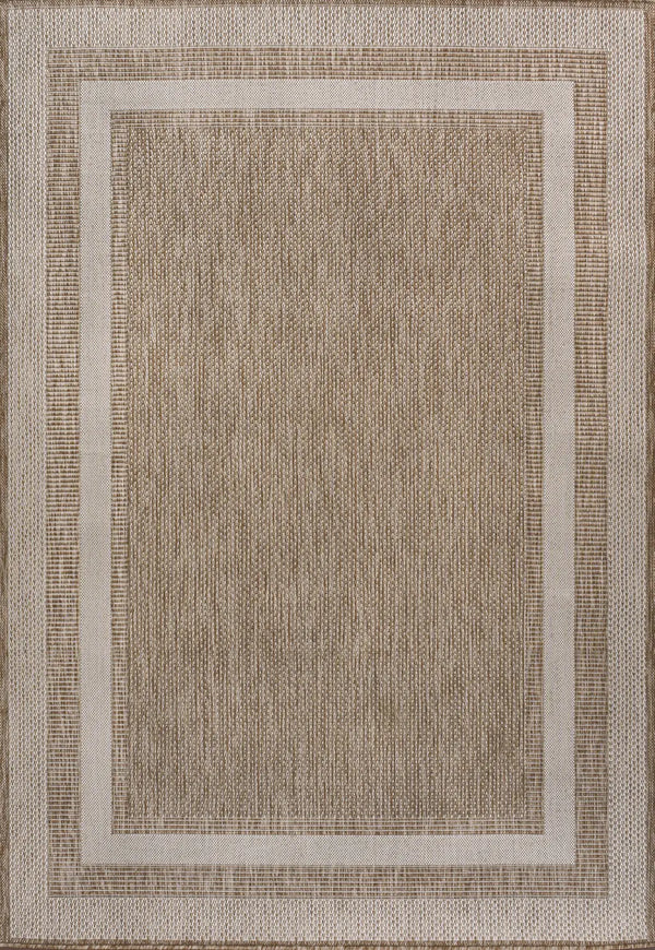 3' X 5' Beige And Cream Indoor Outdoor Area Rug Homeroots Outdoor