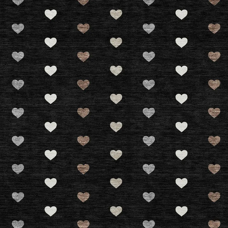 3' X 5' Black And Ivory Geometric Washable Indoor Outdoor Area Rug Homeroots Outdoor