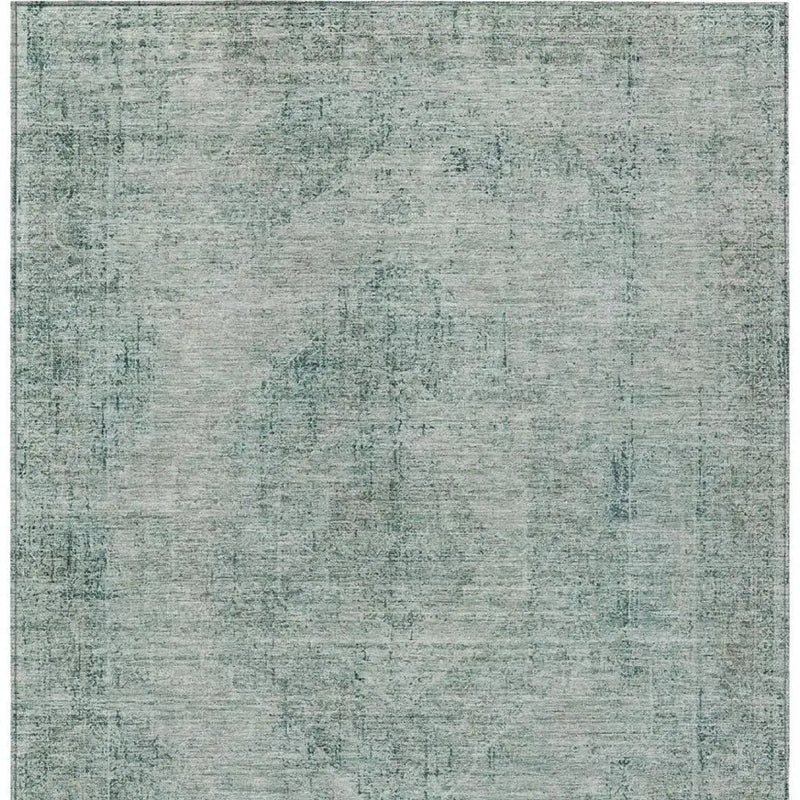3' X 5' Blue And Ivory Oriental Washable Indoor Outdoor Area Rug Homeroots Outdoor