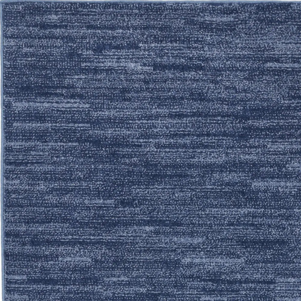 3' X 5' Blue Indoor Outdoor Area Rug Homeroots Outdoor
