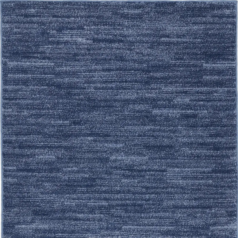 3' X 5' Blue Indoor Outdoor Area Rug Homeroots Outdoor