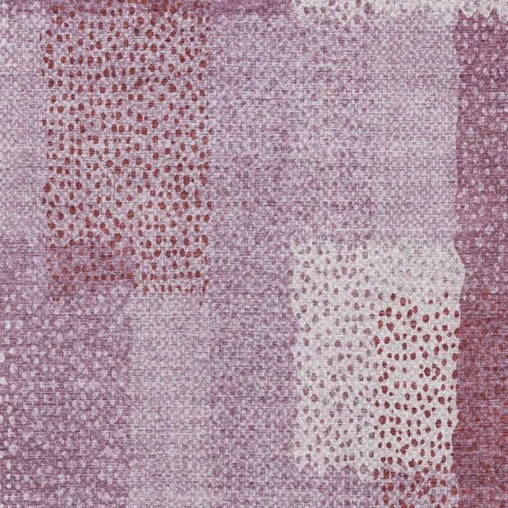 3' X 5' Blush And Pink Abstract Washable Indoor Outdoor Area Rug Homeroots Outdoor