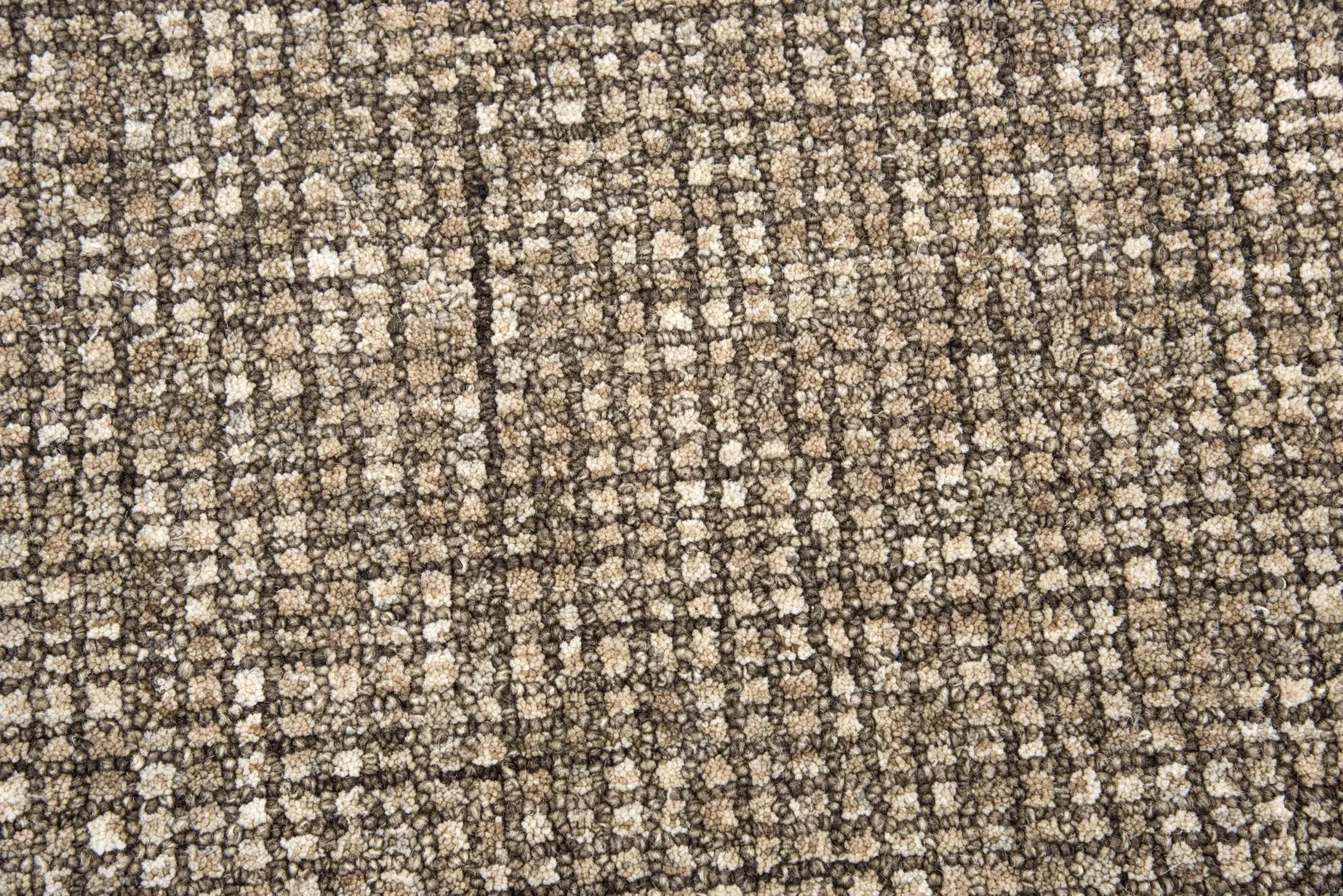 3' X 5' Brown And Beige Wool Hand Tufted Area Rug Homeroots Home Decor