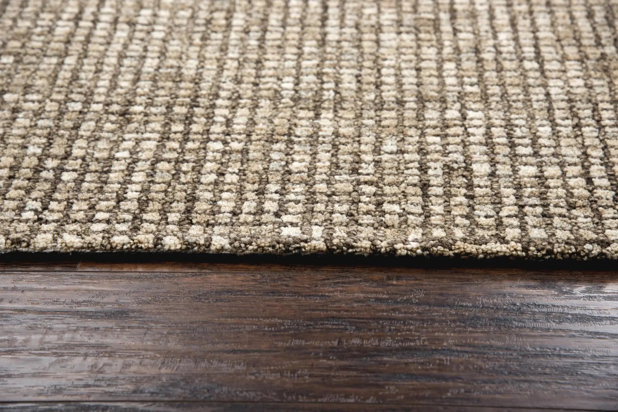 3' X 5' Brown And Beige Wool Hand Tufted Area Rug Homeroots Home Decor
