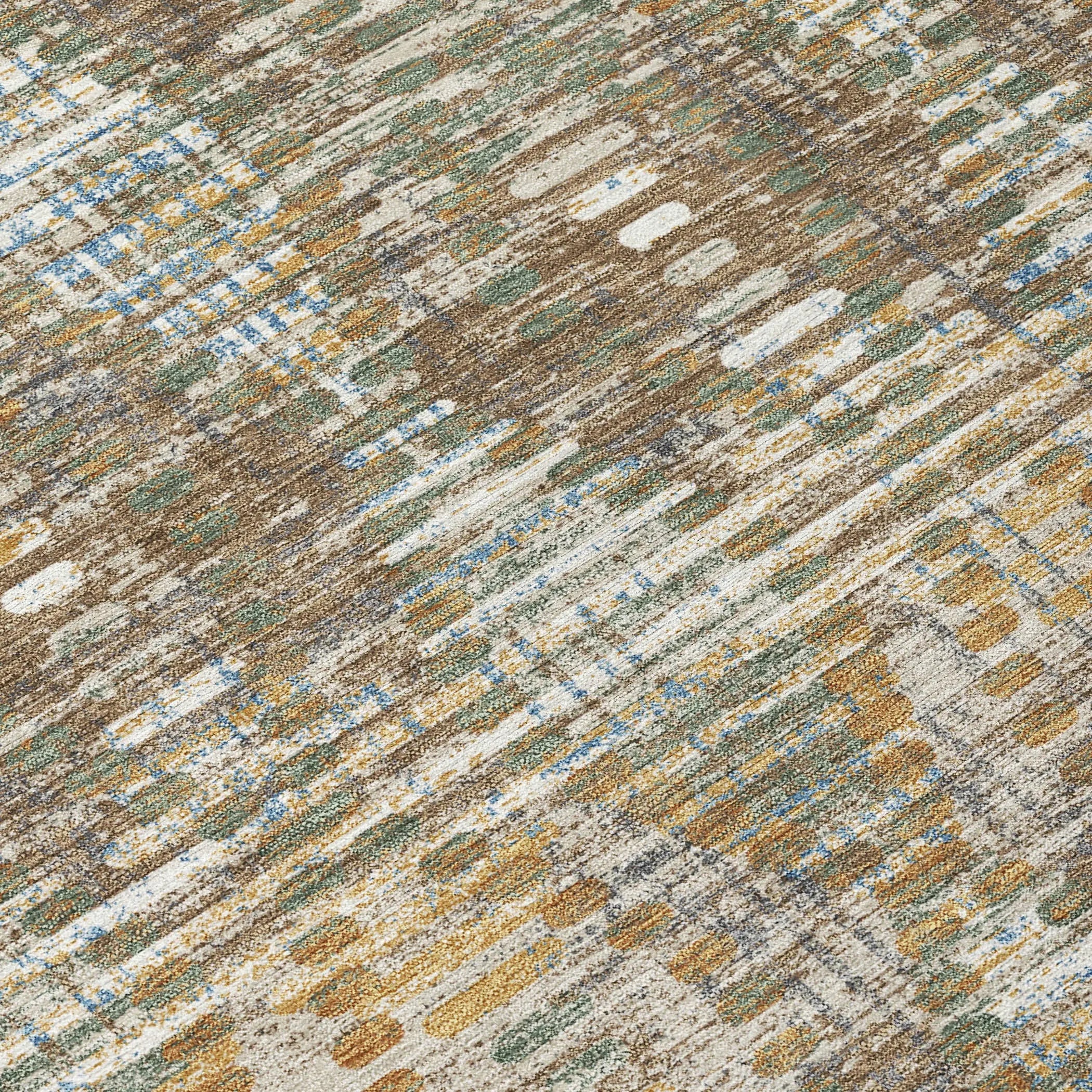 3' X 5' Brown And Khaki Floral Medallion Washable Indoor Outdoor Area Rug Homeroots Outdoor