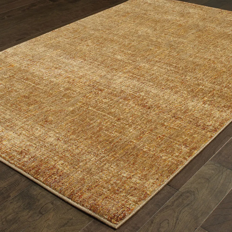 3' X 5' Brown Power Loom Area Rug Homeroots Home Decor