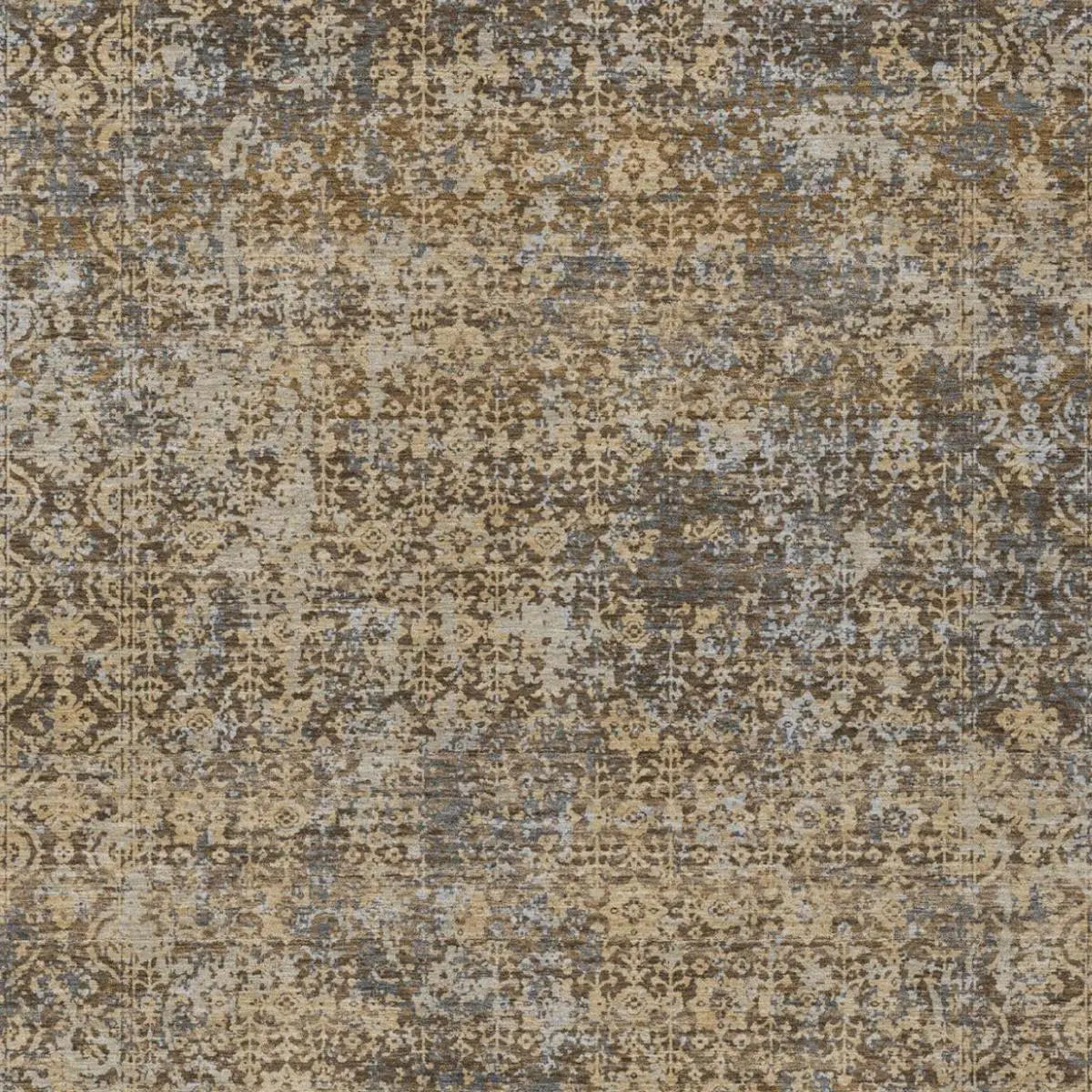 3' X 5' Chocolate And Brown Abstract Washable Indoor Outdoor Area Rug Homeroots Outdoor