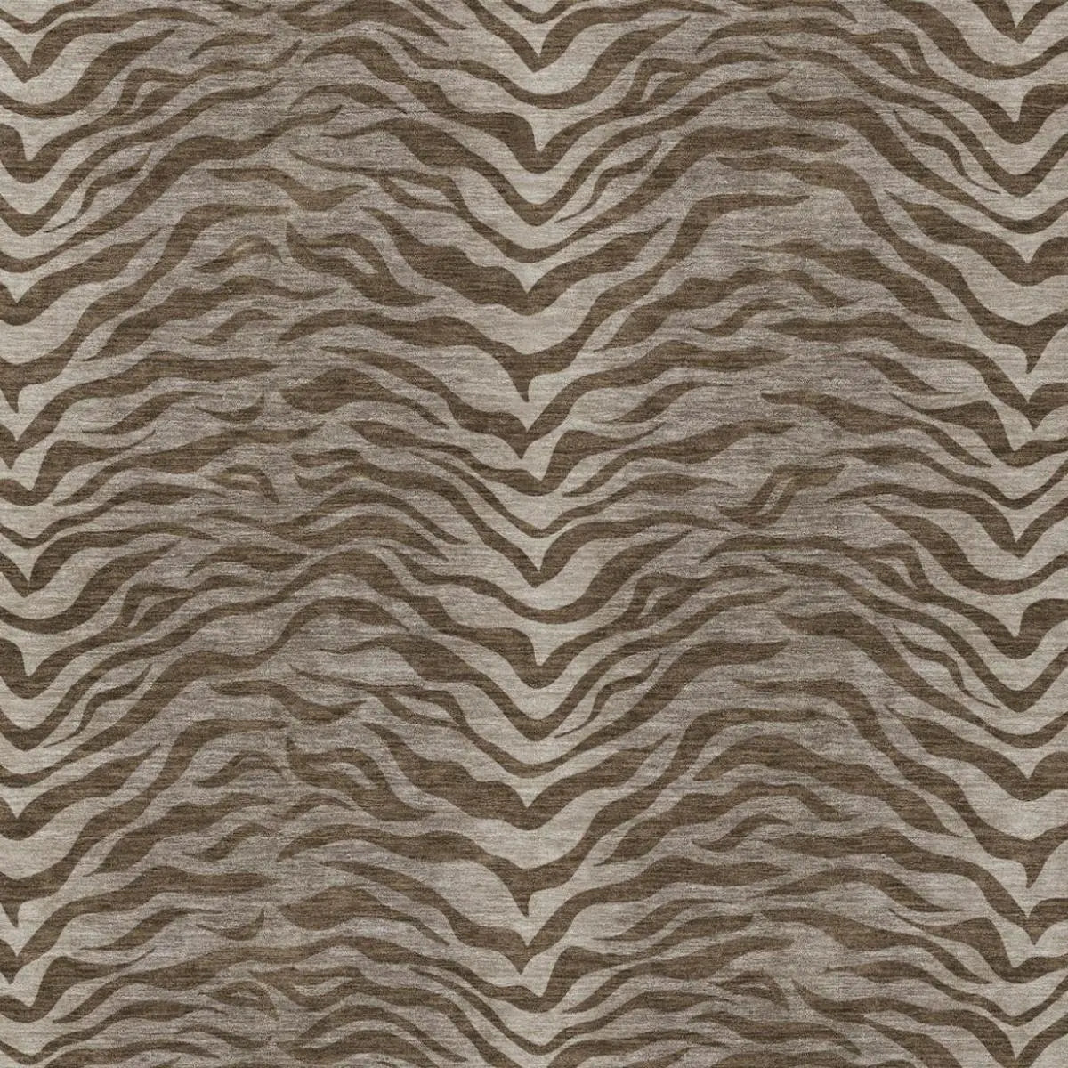 3' X 5' Chocolate And Brown Animal Print Washable Indoor Outdoor Area Rug Homeroots Outdoor