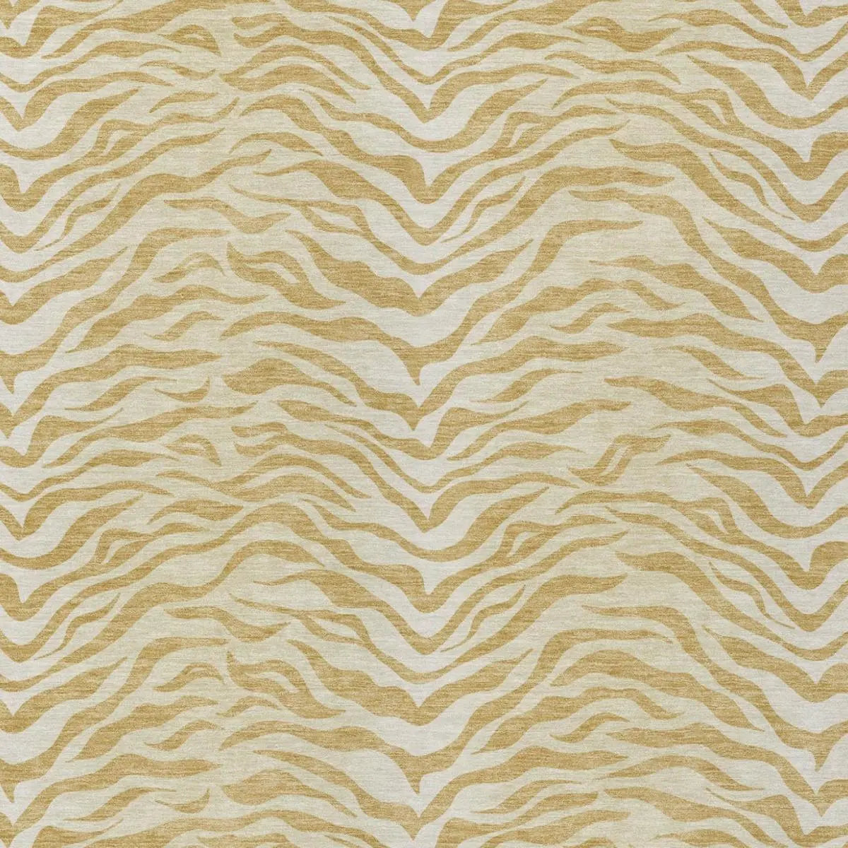 3' X 5' Gold And Wheat Animal Print Washable Indoor Outdoor Area Rug Homeroots Outdoor