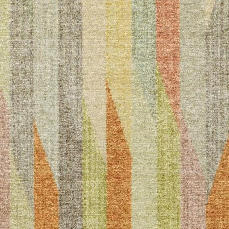 3' X 5' Gold And Wheat Striped Washable Indoor Outdoor Area Rug Homeroots Outdoor