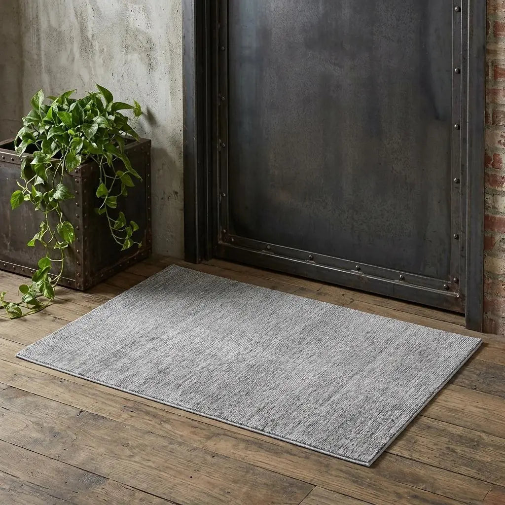 3' X 5' Gray And Black Wool Abstract Hand Tufted Area Rug Homeroots Home Decor