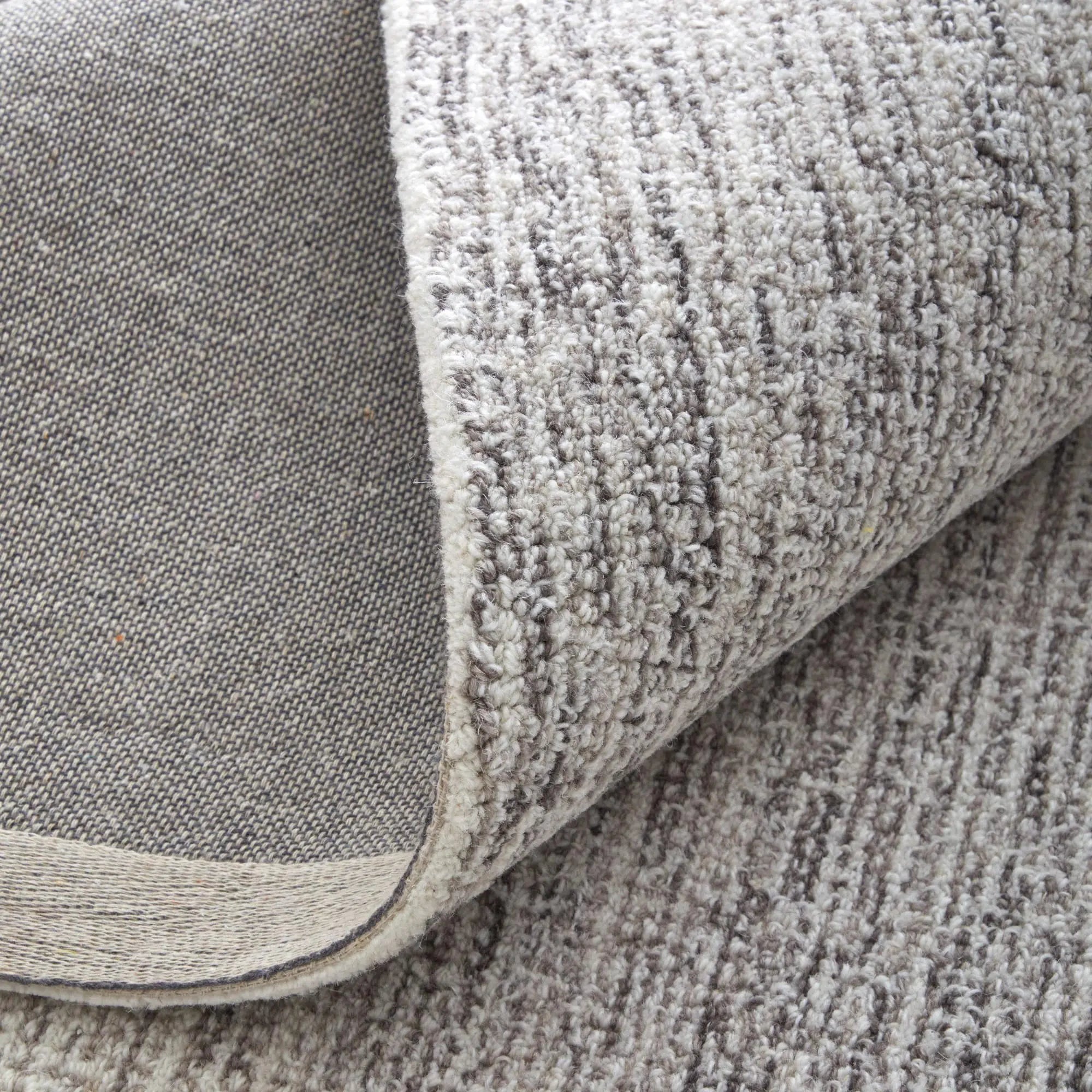3' X 5' Gray And Black Wool Abstract Hand Tufted Area Rug Homeroots Home Decor