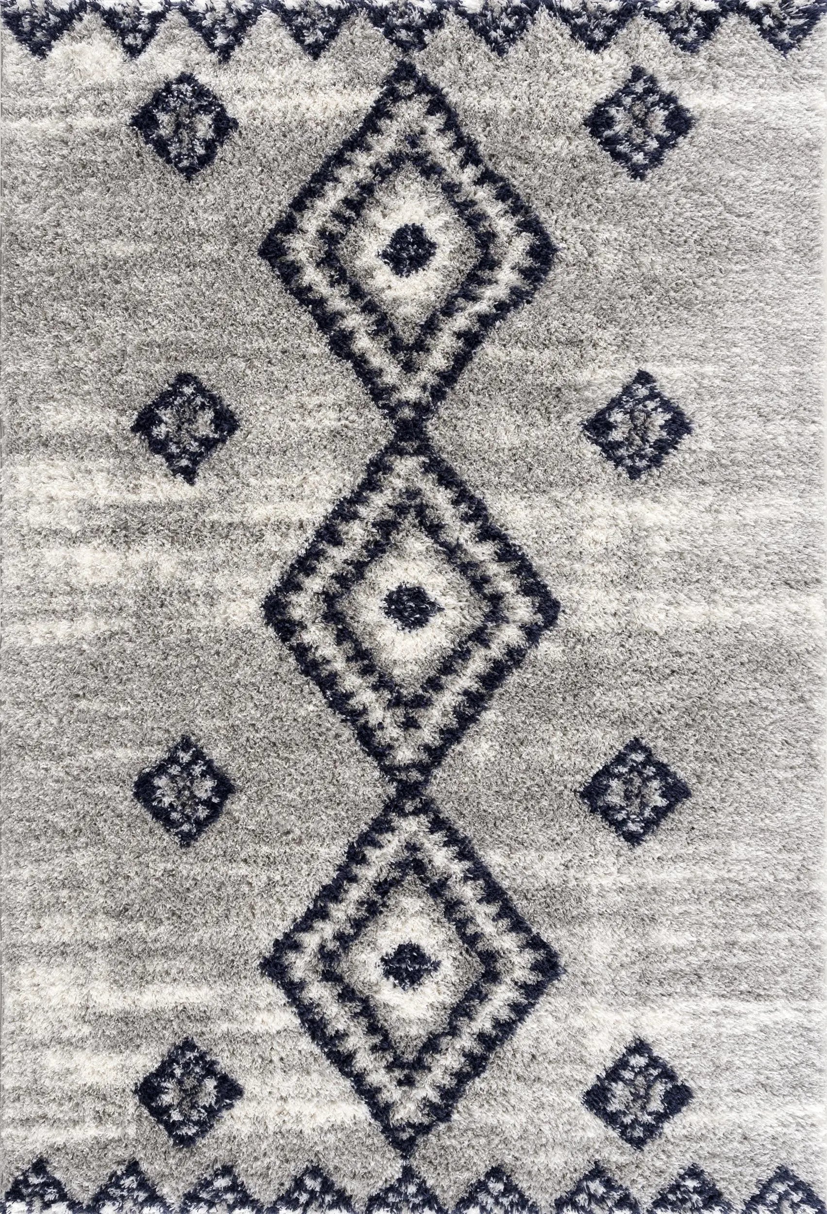 3' X 5' Gray And Blue Abstract Area Rug Homeroots Home Decor