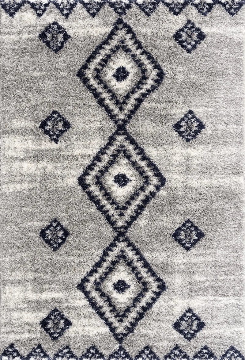 3' X 5' Gray And Blue Abstract Area Rug Homeroots Home Decor