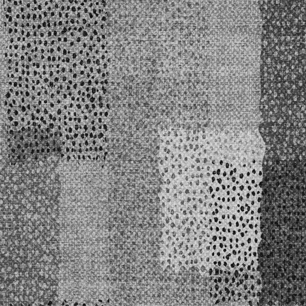 3' X 5' Gray And Graphite Abstract Washable Indoor Outdoor Area Rug Homeroots Outdoor