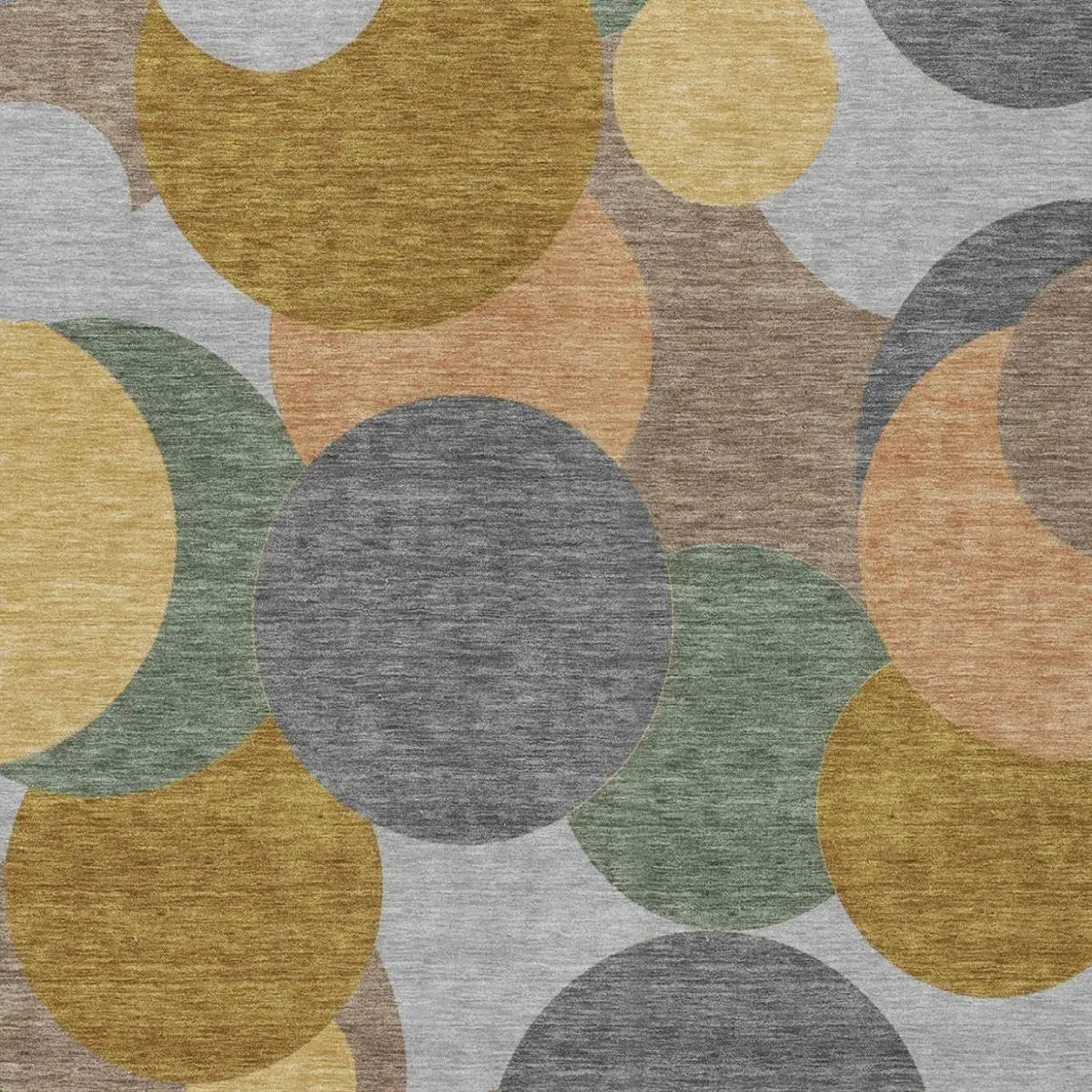 3' X 5' Gray And Graphite Geometric Washable Indoor Outdoor Area Rug Homeroots Outdoor