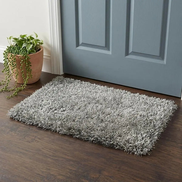 3' X 5' Gray And Silver Hand Tufted Area Rug Homeroots Home Decor
