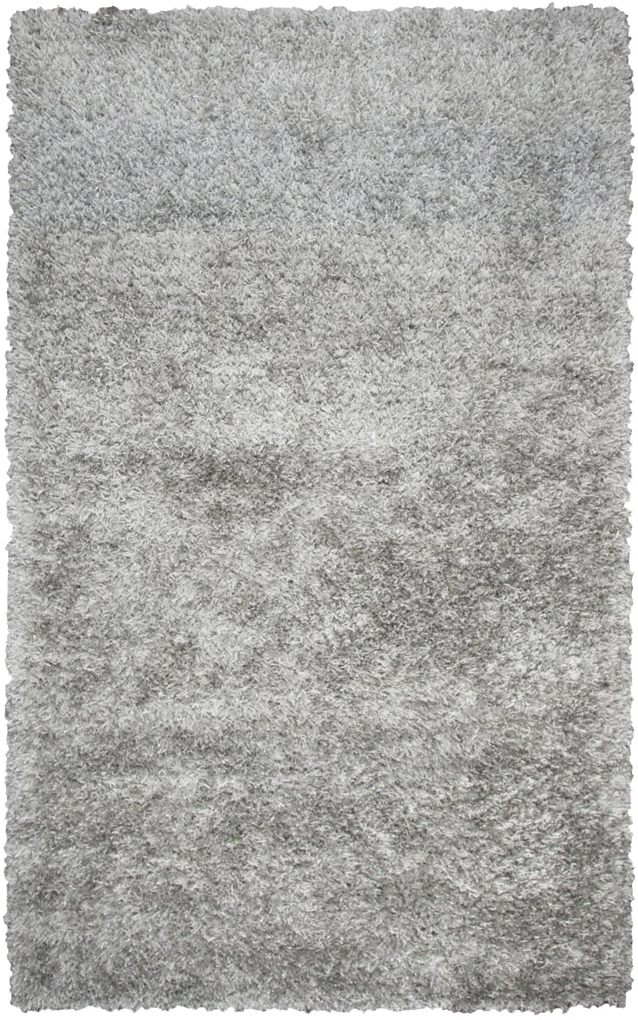 3' X 5' Gray And Silver Hand Tufted Area Rug Homeroots Home Decor