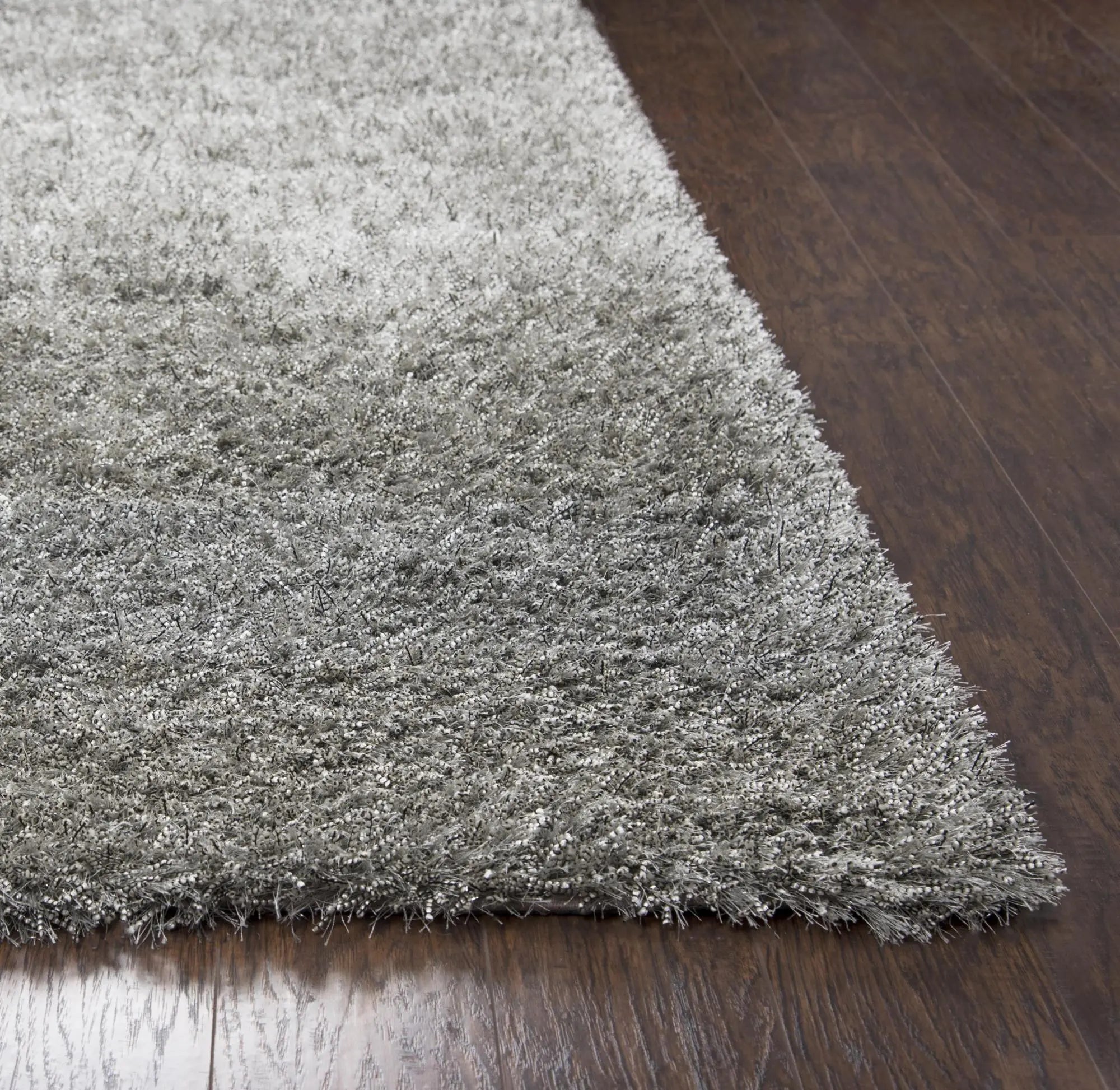 3' X 5' Gray And Silver Hand Tufted Area Rug Homeroots Home Decor