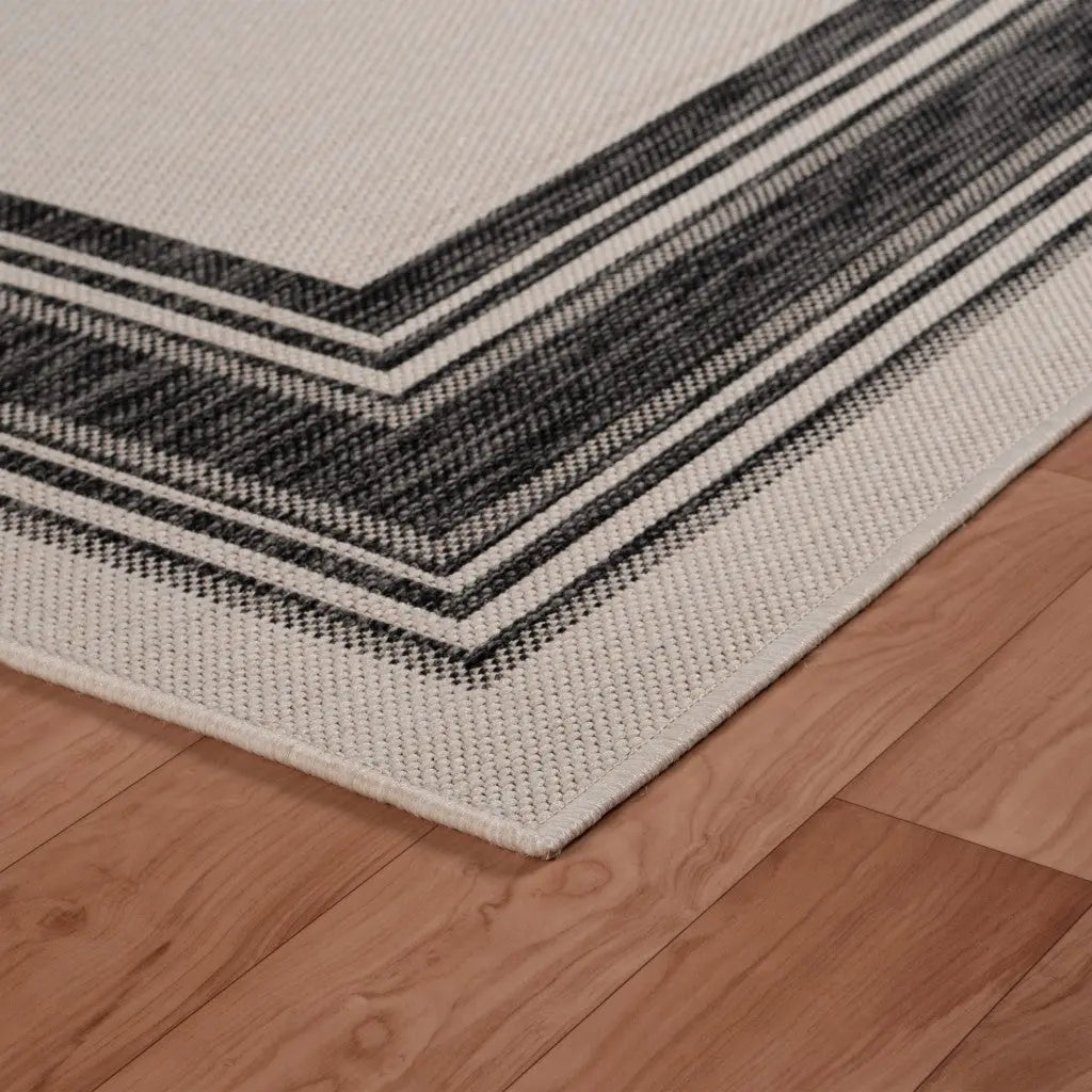 3' X 5' Gray Indoor Outdoor Area Rug Homeroots Outdoor