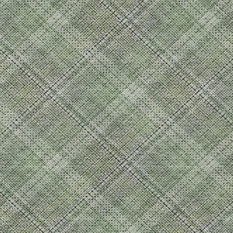 3' X 5' Green And Beige Plaid Washable Indoor Outdoor Area Rug Homeroots Outdoor