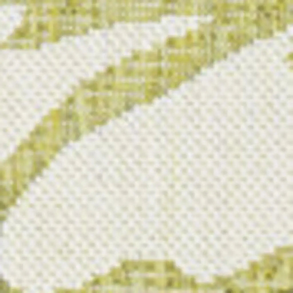 3' X 5' Green And Cream Floral Indoor Outdoor Area Rug Homeroots Outdoor