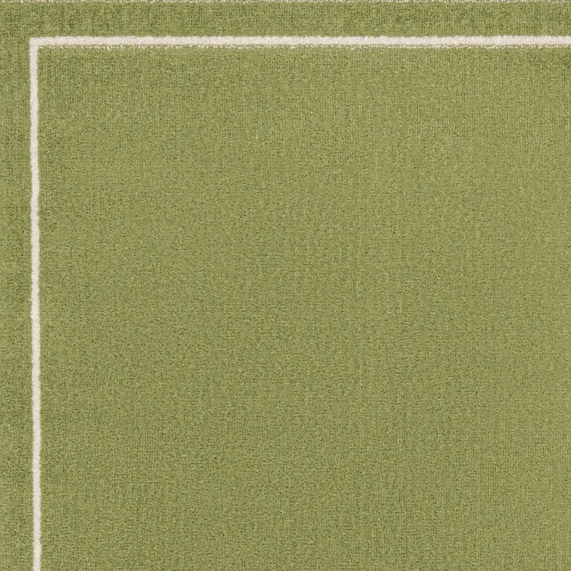 3' X 5' Green And Ivory Indoor Outdoor Area Rug Homeroots Outdoor