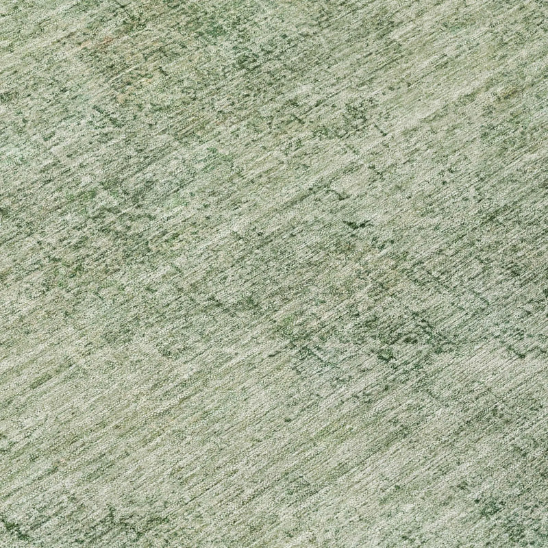 3' X 5' Green And Sage Oriental Washable Indoor Outdoor Area Rug Homeroots Outdoor
