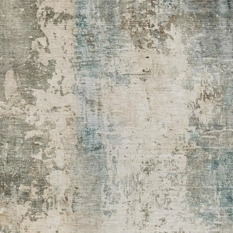 3' X 5' Ivory And Beige Abstract Washable Indoor Outdoor Area Rug Homeroots Outdoor