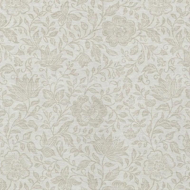 3' X 5' Ivory And Beige Floral Washable Indoor Outdoor Area Rug Homeroots Outdoor