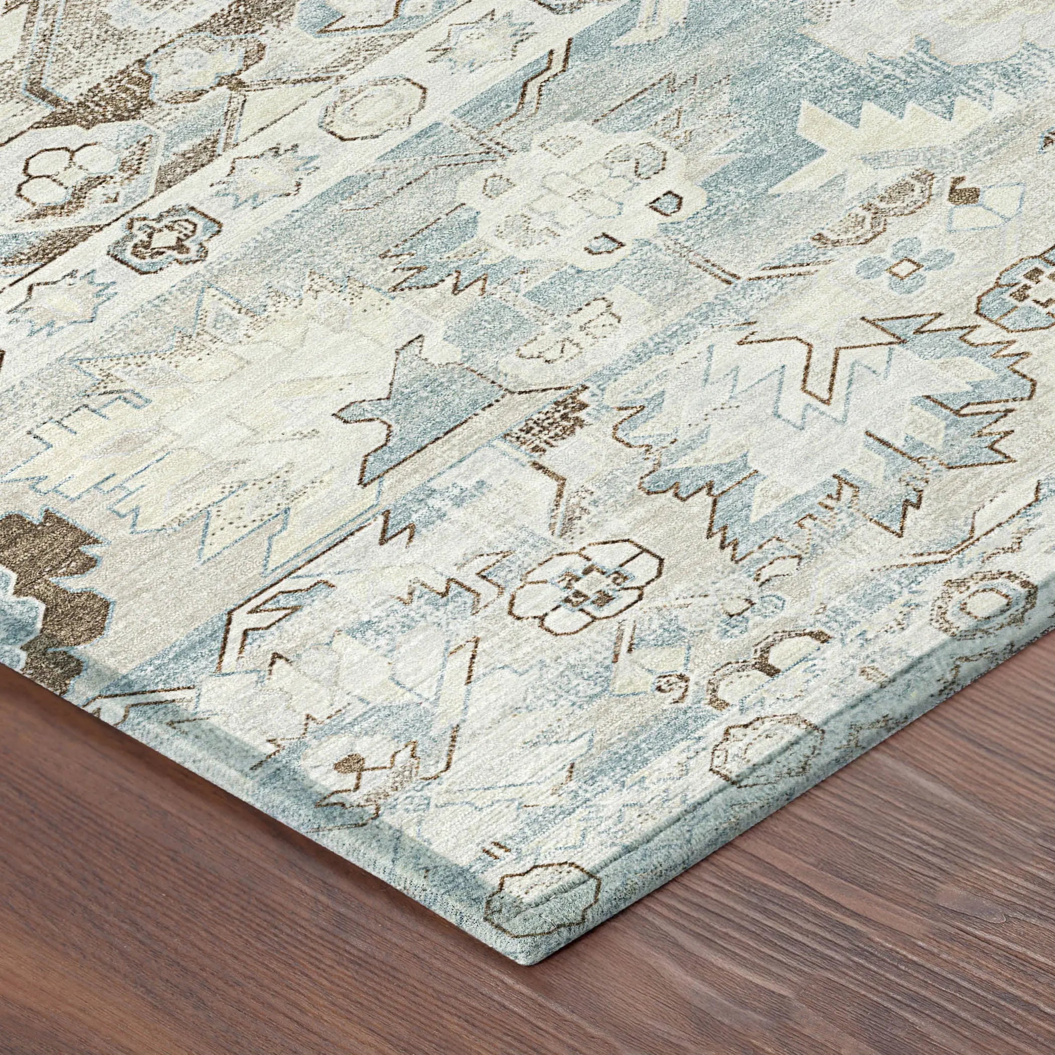 3' X 5' Ivory And Linen Cactus Washable Indoor Outdoor Area Rug Homeroots Outdoor
