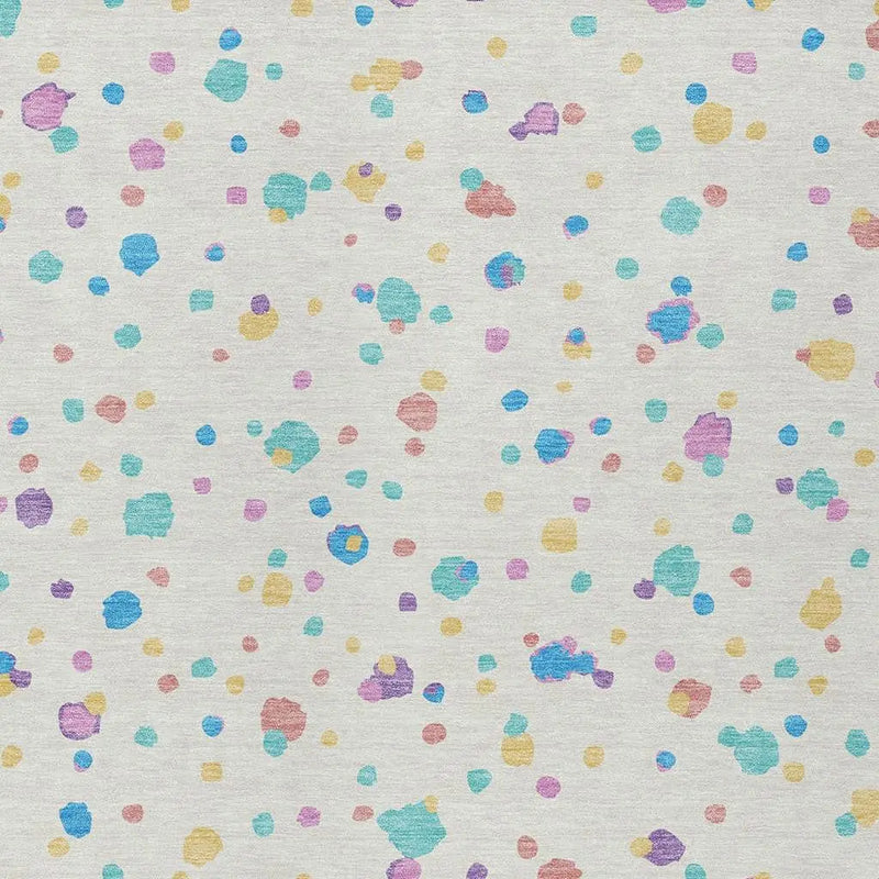 3' X 5' Ivory And Teal Blue Geometric Washable Indoor Outdoor Area Rug Homeroots Outdoor