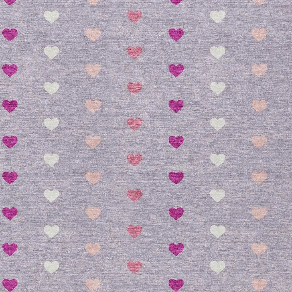 3' X 5' Lavender And Pink Geometric Washable Indoor Outdoor Area Rug Homeroots Outdoor