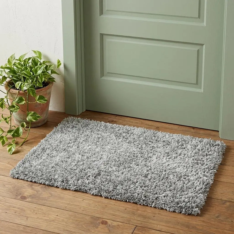 3' X 5' Light Gray And Silver Hand Tufted Area Rug Homeroots Home Decor